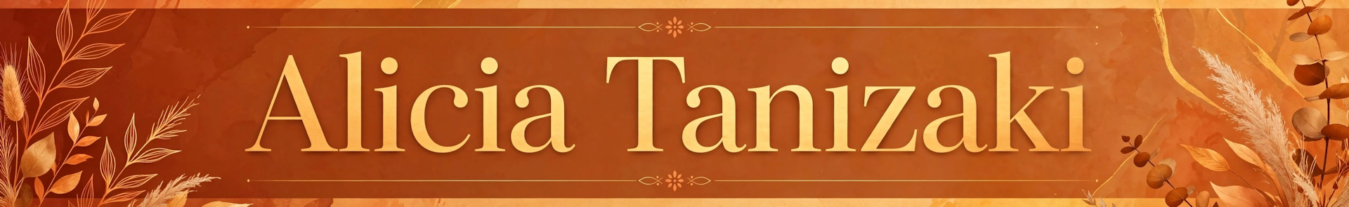 Alicia Tanizaki Home Page